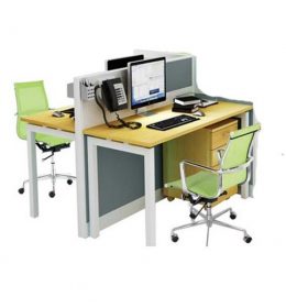 Partisi kantor Donati DWS 2 Seat Hadap