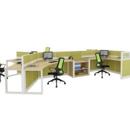 Partisi kantor Donati DWS 6 Seat Y