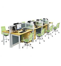 Partisi kantor Donati DWS 8 Seat
