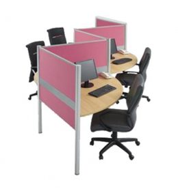 Partisi Kantor Modera 1.3 WS 4 Staff