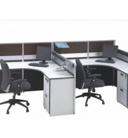 Partisi Kantor Modera 3.2 WS 2 Staff