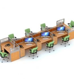 Partisi Kantor Uno Slim 3